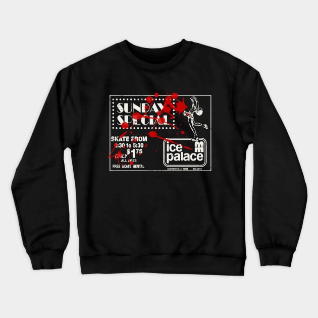 Ice Palace Monroeville Mall Skate Crewneck Sweatshirt by StudioPM71